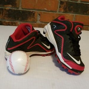 Nike Air Swingman MVP 2 Mid Kids Baseball Cleats